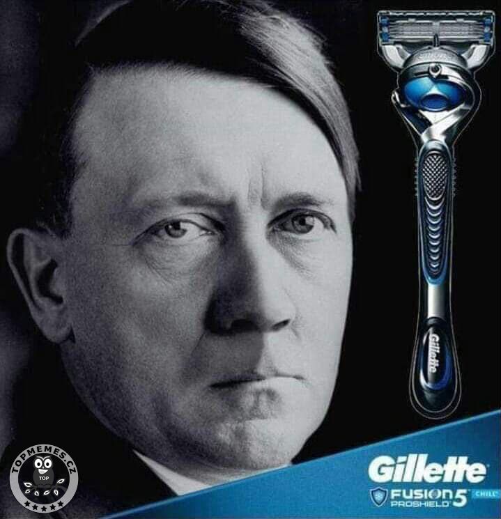 Gillete a Hitler