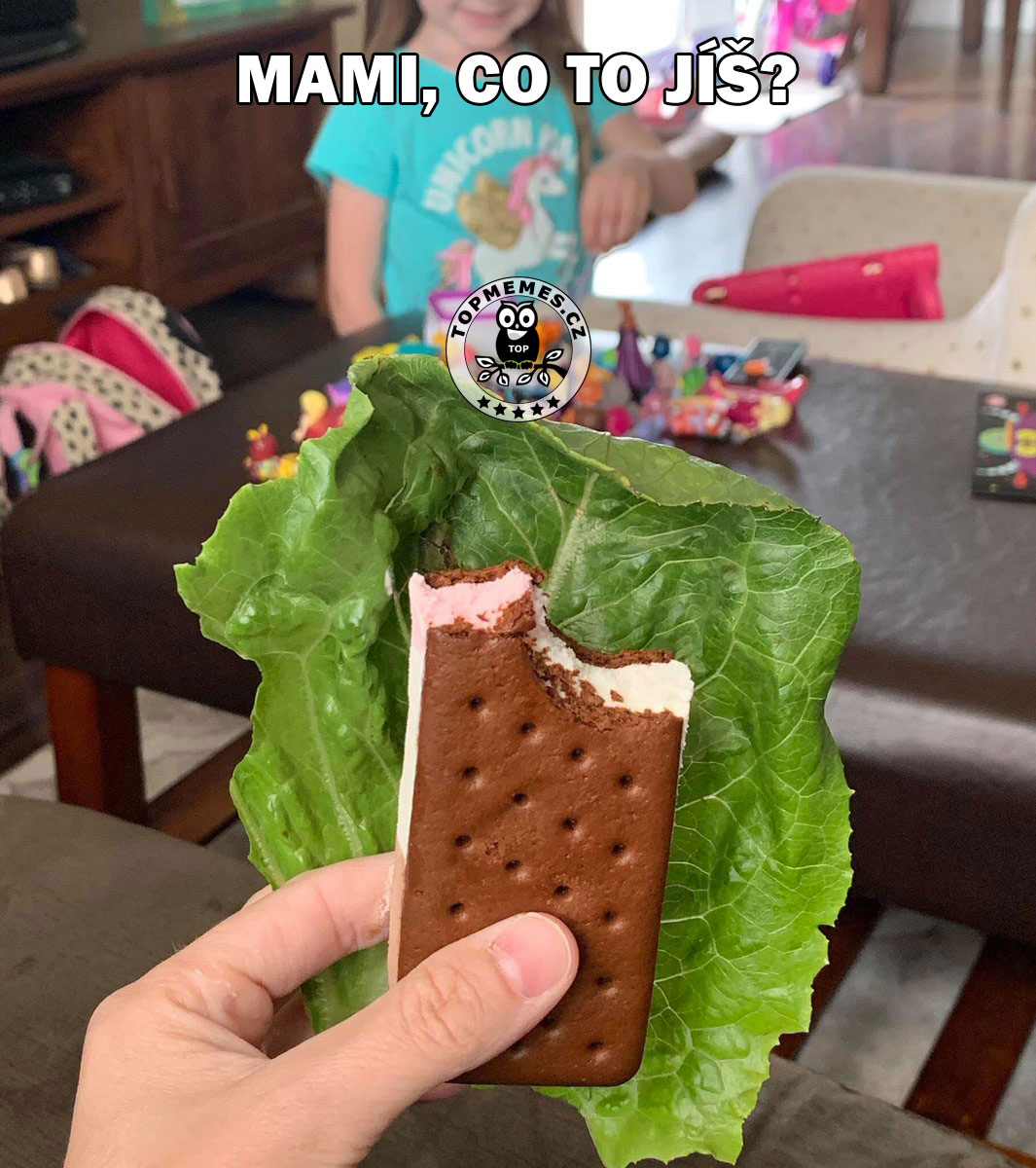Mami, co to jíš?